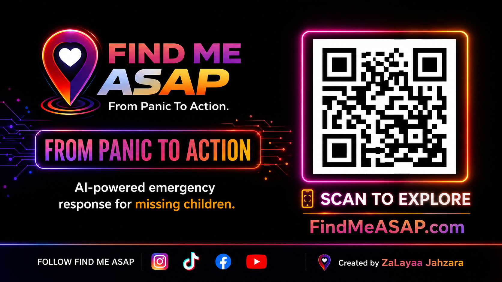 FIND ME ASAP — From Panic to Action.